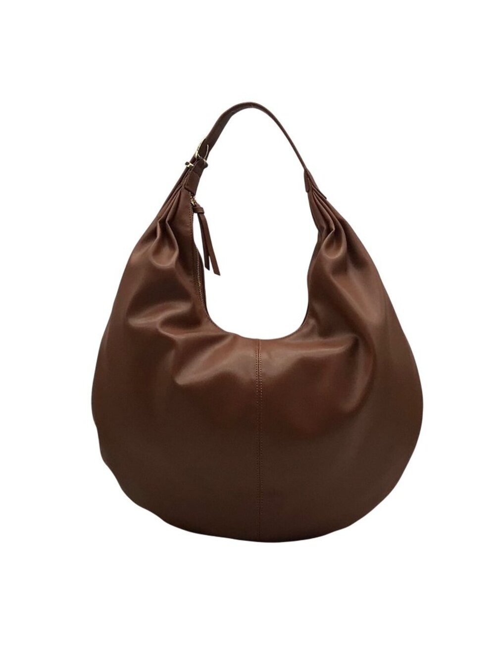 On 34th Brown Faux Leather Joenii Hobo Bag